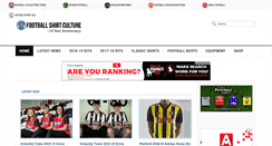 Desktop Screenshot of footballshirtculture.com